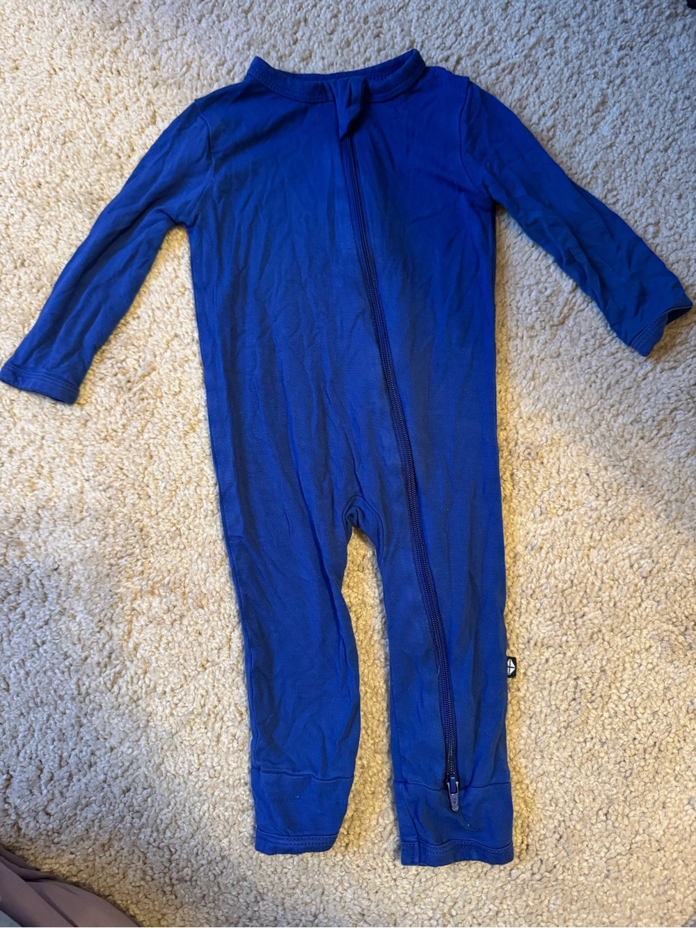 Kyte BABY Royal Blue Long-Sleeve Zippy